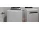 Laundry room featuring a white washer and dryer set at 209 Meadowbark Bnd # 20, Garner, NC 27529