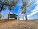 Rustic home nestled on a hill with tall trees at 330 Ellis Stewart Ln Ln, Cameron, NC 28326