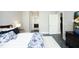 Comfortable main bedroom with neutral walls, white bedding, and en-suite bathroom at 400 W North St # 620, Raleigh, NC 27603