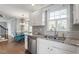 Kitchen with granite countertops and sink at 4309 Riverport Rd, Raleigh, NC 27616