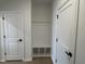 Functional mudroom featuring custom storage and convenient access to the garage at 4318 Emeline Ln # 20, Fuquay Varina, NC 27526