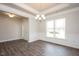 Formal dining room with hardwood floors and crown molding at 60 Watermelon Dr, Franklinton, NC 27525