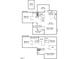 Detailed floor plan showcases the layout of this home with spacious bedrooms, kitchen, and Gathering room at 700 Coleman St, Raleigh, NC 27610