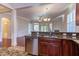 Kitchen features granite countertops and stainless steel dishwasher at 7845 Hasentree Lake Dr, Wake Forest, NC 27587