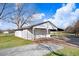 Detached garage with covered carport at 8179 Highway 39, Middlesex, NC 27557