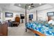 Bright main bedroom with a comfortable sitting area and large windows at 2035 Stuart Ct, Burlington, NC 27215