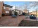 Spacious brick patio with seating area, fire pit, and outdoor amenities at 2035 Stuart Ct, Burlington, NC 27215