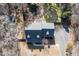 Housetop view of home, showing roofline and yard at 3425 Old Graham Rd, Pittsboro, NC 27312