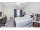 Bright bedroom with a queen-size bed and ample closet space at 4118 Pin Oak Dr, Durham, NC 27707