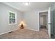 Simple bedroom with lamp and neutral decor at 423 Potter St, Durham, NC 27701