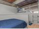 Main bedroom with loft access and modern design at 500 N Duke St # 56-207, Durham, NC 27701