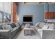 Living room with two sofas and a coffee table at 500 N Duke St # 56-207, Durham, NC 27701