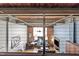 View from loft to living area and large windows at 500 N Duke St # 56-207, Durham, NC 27701