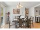 Sunlit dining area with a decorative arrangement and a view of the outside at 5141 Nc-39 N Hwy, Henderson, NC 27537