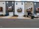 Modern townhomes with garages, balconies, and varied color schemes for a unique look at 5238 Beardall St, Raleigh, NC 27616
