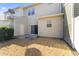 Small patio with sliding glass door access at 525 Whitworth Ln, Morrisville, NC 27560