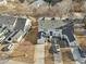 Aerial view of house and backyard, showing the property's size and layout at 5809 Neuse Wood Dr, Raleigh, NC 27616