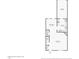 First floor plan displays an open living space, kitchen, and dining area at 5809 Neuse Wood Dr, Raleigh, NC 27616
