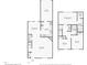 Two-story floor plan showing a primary bedroom, garage, and multiple closets at 5809 Neuse Wood Dr, Raleigh, NC 27616