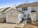 Single car garage with adjacent patio and small yard at 5809 Neuse Wood Dr, Raleigh, NC 27616