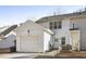 Single car garage with adjacent patio and small yard at 5809 Neuse Wood Dr, Raleigh, NC 27616