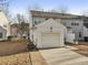 Single-car garage and backyard at 5809 Neuse Wood Dr, Raleigh, NC 27616
