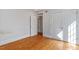 Spacious bedroom with hardwood floors and ample closet space at 806 E Franklin St, Chapel Hill, NC 27514