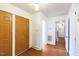 Light and bright entryway with wood floors at 1113 W Mount Dr, Rocky Mount, NC 27803