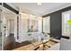 Office with built in cabinets and modern decor at 1141 Barley Stone Way, Raleigh, NC 27603