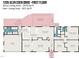 First floor floorplan for 1205 Glen Eden Drive shows layout and dimensions of rooms and patios at 1205 Glen Eden Dr, Raleigh, NC 27612