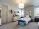 Charming bedroom featuring light gray walls, a comfortable twin bed, and a personalized storage chest at 1324 Brooks Ave, Raleigh, NC 27607