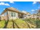 House exterior view and backyard with shed at 2242 Colorado Dr, Graham, NC 27253