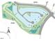Aerial view of the community featuring a golf course, ponds and an assortment of lots to build your new home on at 250 Tidal Pool Way, Cary, NC 27519