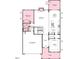 First-floor floor plan showing layout including kitchen, dining, gathering area, and garage at 250 Tidal Pool Way, Cary, NC 27519
