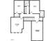 Second floor plan featuring bedrooms, bathrooms, and a recreational room at 387 E Clydes Point Way, Wendell, NC 27591