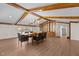 Spacious dining area with hardwood floors and access to kitchen at 420 Nelson St, Durham, NC 27707