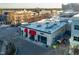 Aerial view of restaurant in a shopping center at 802 Tyrrell Rd, Raleigh, NC 27609