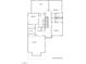 Second floor with bedrooms, playroom, and media room at 806 Tyrrell Rd, Raleigh, NC 27609
