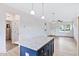 Open kitchen layout with stainless steel appliances and a view of the living area at 0 Cedar Grove Church Rd Rd, Roxboro, NC 27574