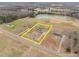 Large lot for sale, featuring waterfront access and a charming house with convenient road access at 117 Hinshaw Shop Rd, Liberty, NC 27298