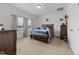 Bedroom with a rustic dresser and double bed at 117 Hinshaw Shop Rd, Liberty, NC 27298