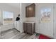 Laundry room with washer, dryer, and cabinets at 117 Hinshaw Shop Rd, Liberty, NC 27298