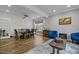 Spacious living room/dinning room with hardwood floors, and ample natural light at 12420 Tetons Ct, Durham, NC 27703