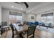 Spacious living room/dinning room with hardwood floors, and ample natural light at 12420 Tetons Ct, Durham, NC 27703