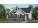 Attractive craftsman style home with neutral siding and landscaping at 1320 White Verona Way, Knightdale, NC 27545