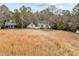 Aerial view of house and expansive backyard at 4532 Malvern Rd, Durham, NC 27707