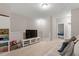 Upstairs living area with TV and couches at 505 Great Eno Path, Hillsborough, NC 27278
