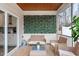 Relaxing screened porch with seating and a view at 505 Great Eno Path, Hillsborough, NC 27278
