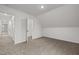 Bonus room provides extra living space, natural light, and open access to other areas of the home at 5110 Chipstone Dr, Raleigh, NC 27610
