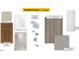 Bathroom and interior doors selections featuring designer faucets, flooring, shower, and carpet at 514 Eastwood St St, Durham, NC 27704